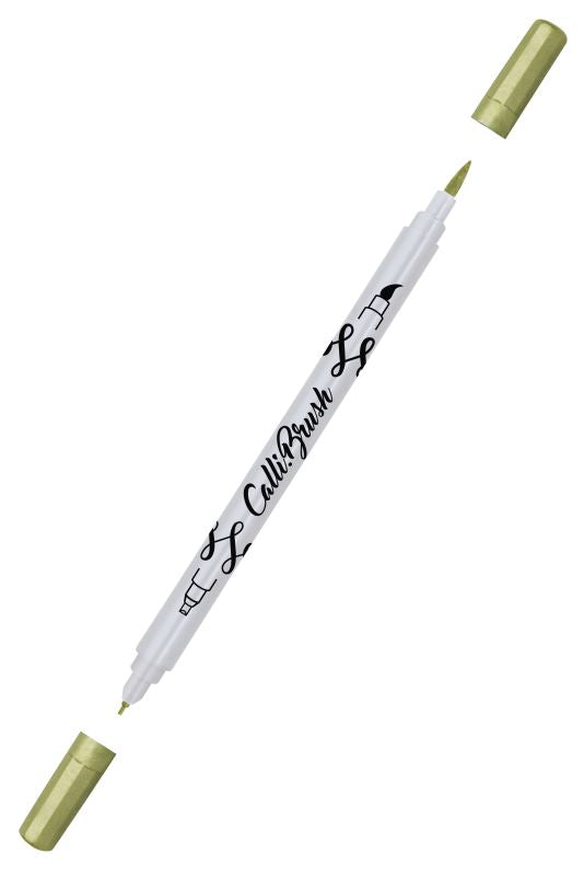 Online Calli.Brush Metallic Gold Double Tip Pen | Calligraphy & Brush Marker