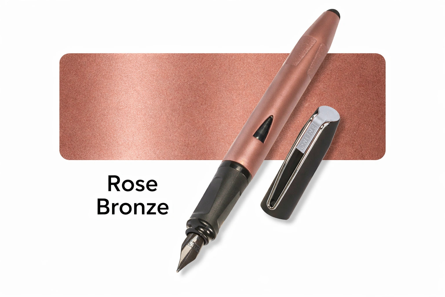 FP Switch Plus Fountain Pen Rose Gold colour with elegant metallic body