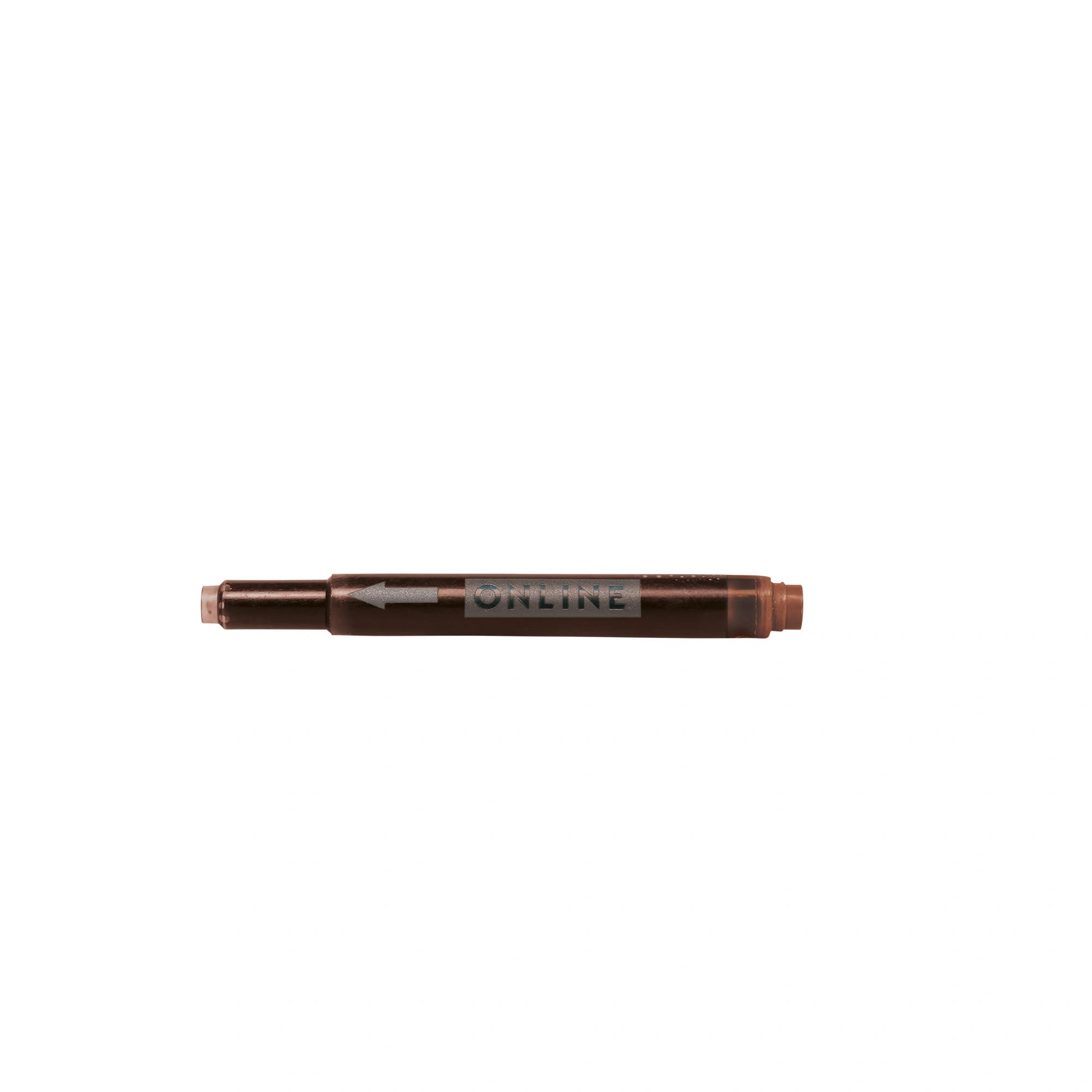 ONLINE Kombi Combi Ink Cartridges Cambridge Brown 5 Pieces Box
