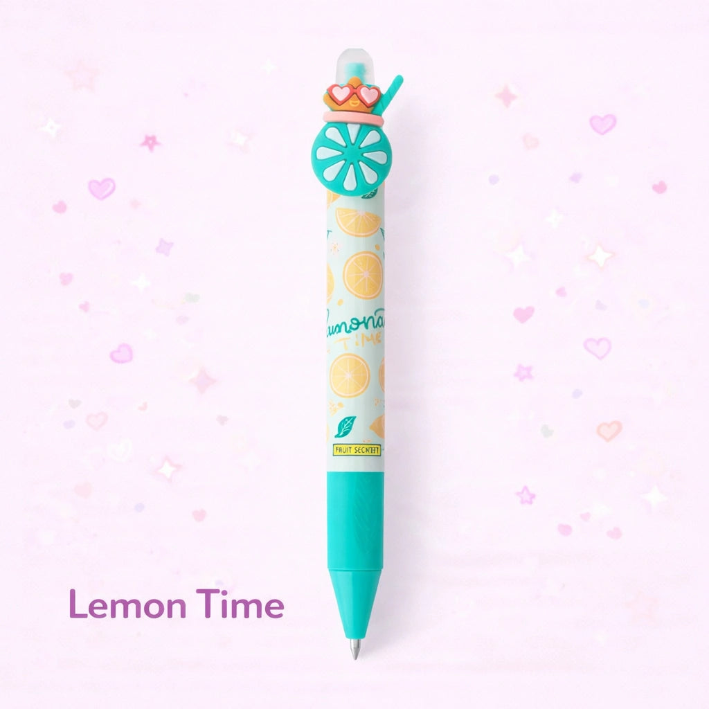 MAGIXX Fun Fruit Lemon Time Gel Pen Citrus Design
