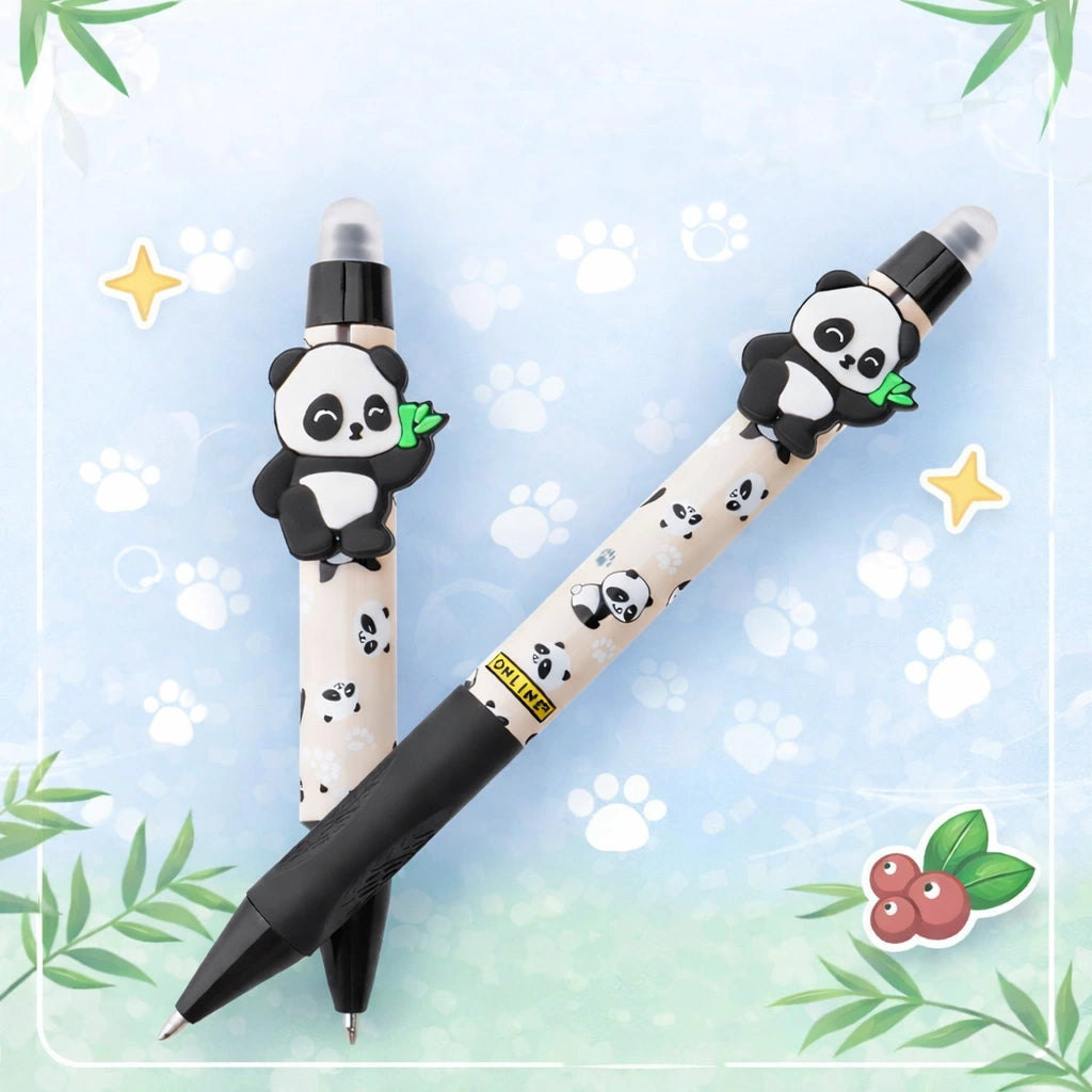 Bamboo Panda cute erasable gel pen