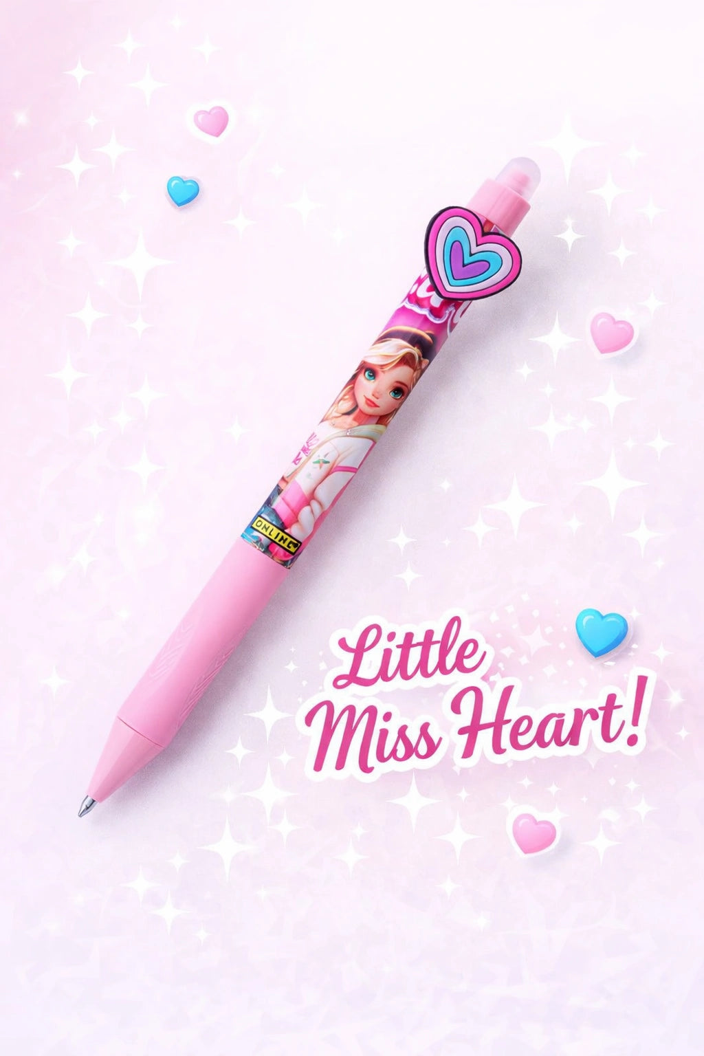 Little Miss Heart – MAGIXX Fun Fashion gel pen with heart topper