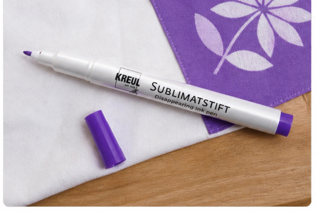 KREUL Sublimation Pen – Self-Erasing Fabric Marking Pen