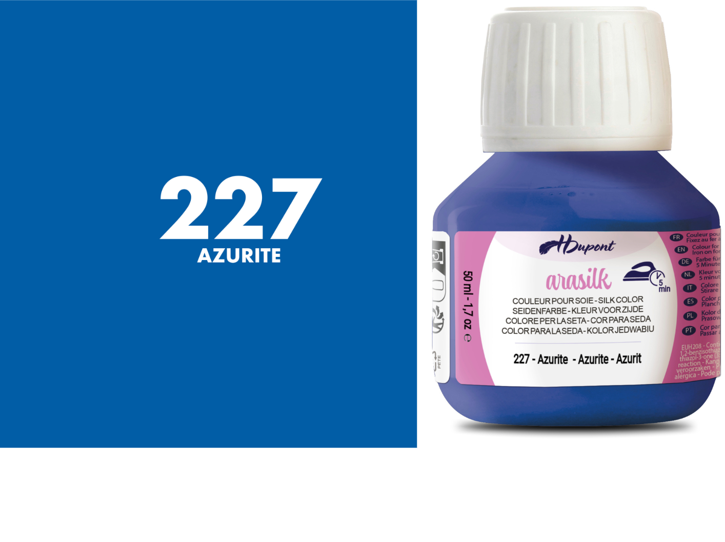 HDupont Arasilk Heat-Fix Silk Paint 50ml | Silk & Fabric Colours
