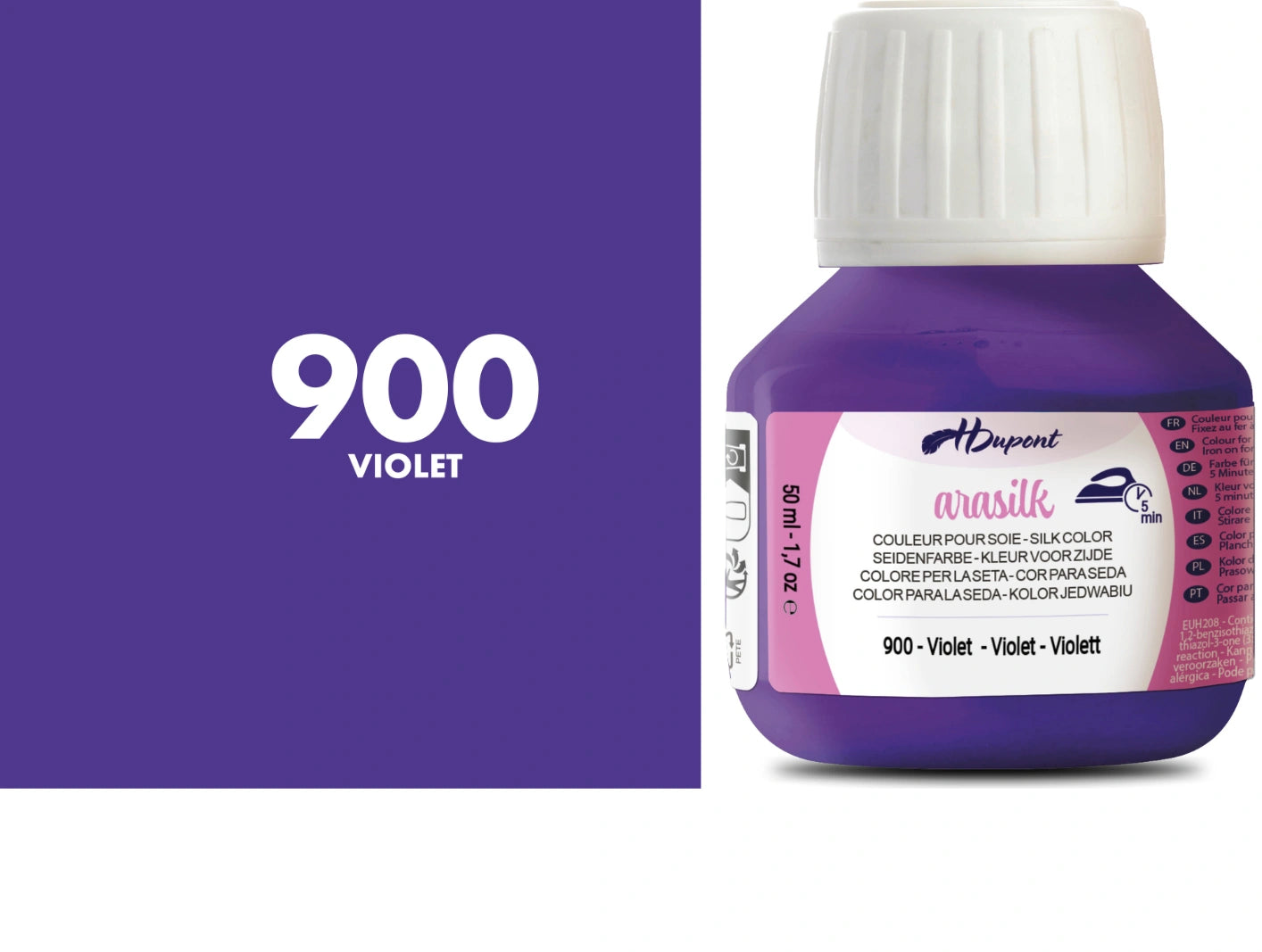 HDupont Arasilk Heat-Fix Silk Paint 50ml | Silk & Fabric Colours