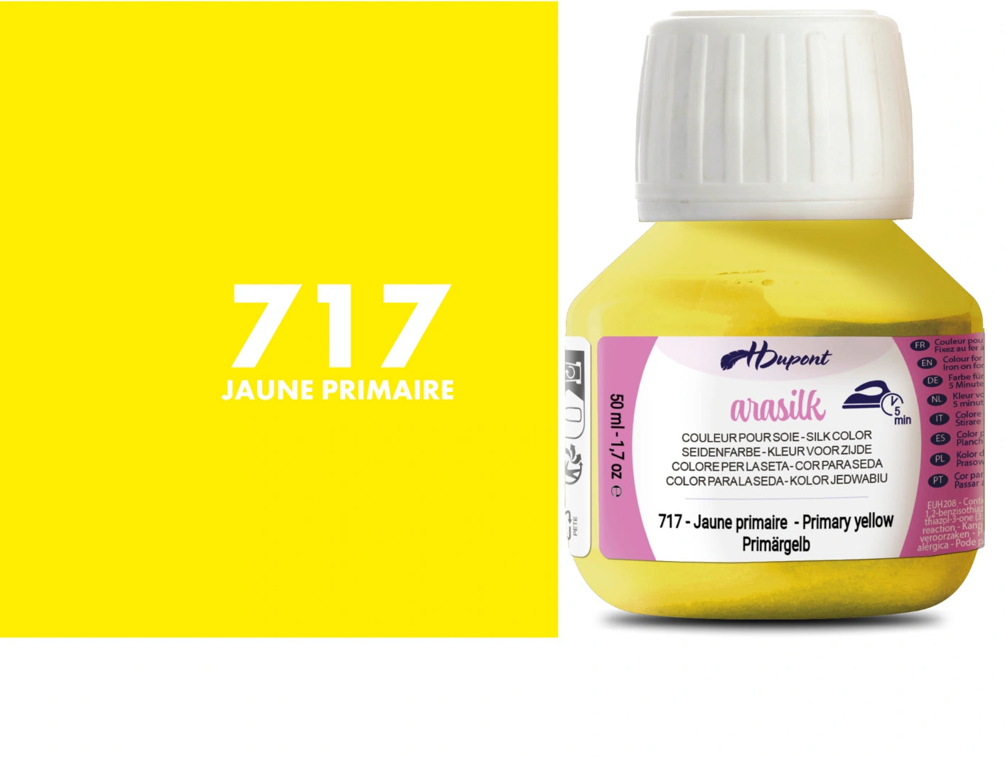 HDupont Arasilk Heat-Fix Silk Paint 50ml | Silk & Fabric Colours