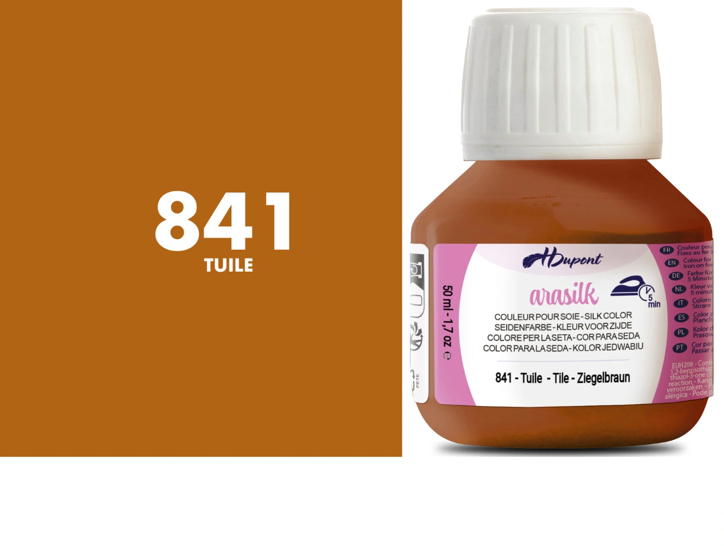 HDupont Arasilk Heat-Fix Silk Paint 50ml | Silk & Fabric Colours
