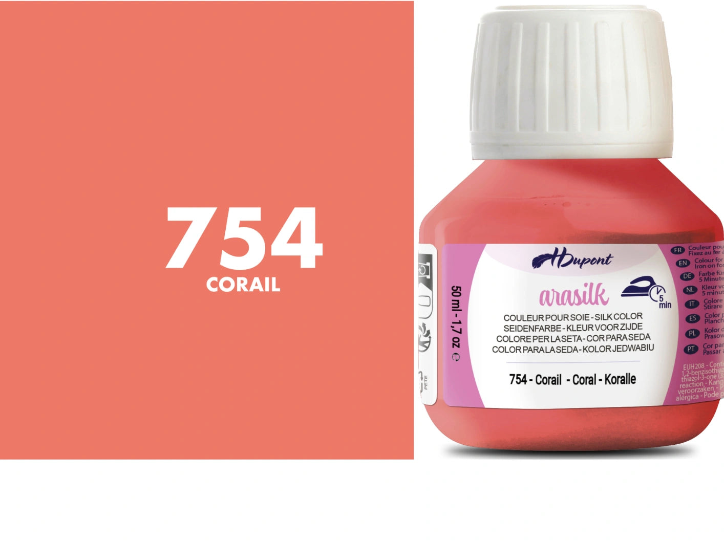 HDupont Arasilk Heat-Fix Silk Paint 50ml | Silk & Fabric Colours