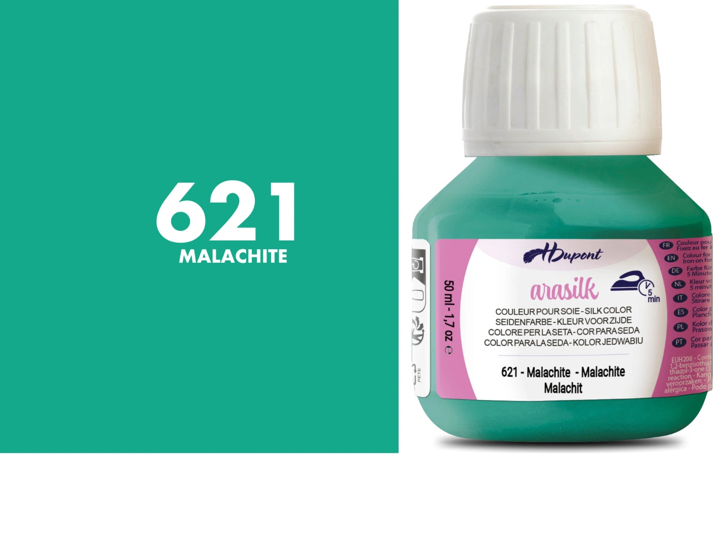 HDupont Arasilk Heat-Fix Silk Paint 50ml | Silk & Fabric Colours