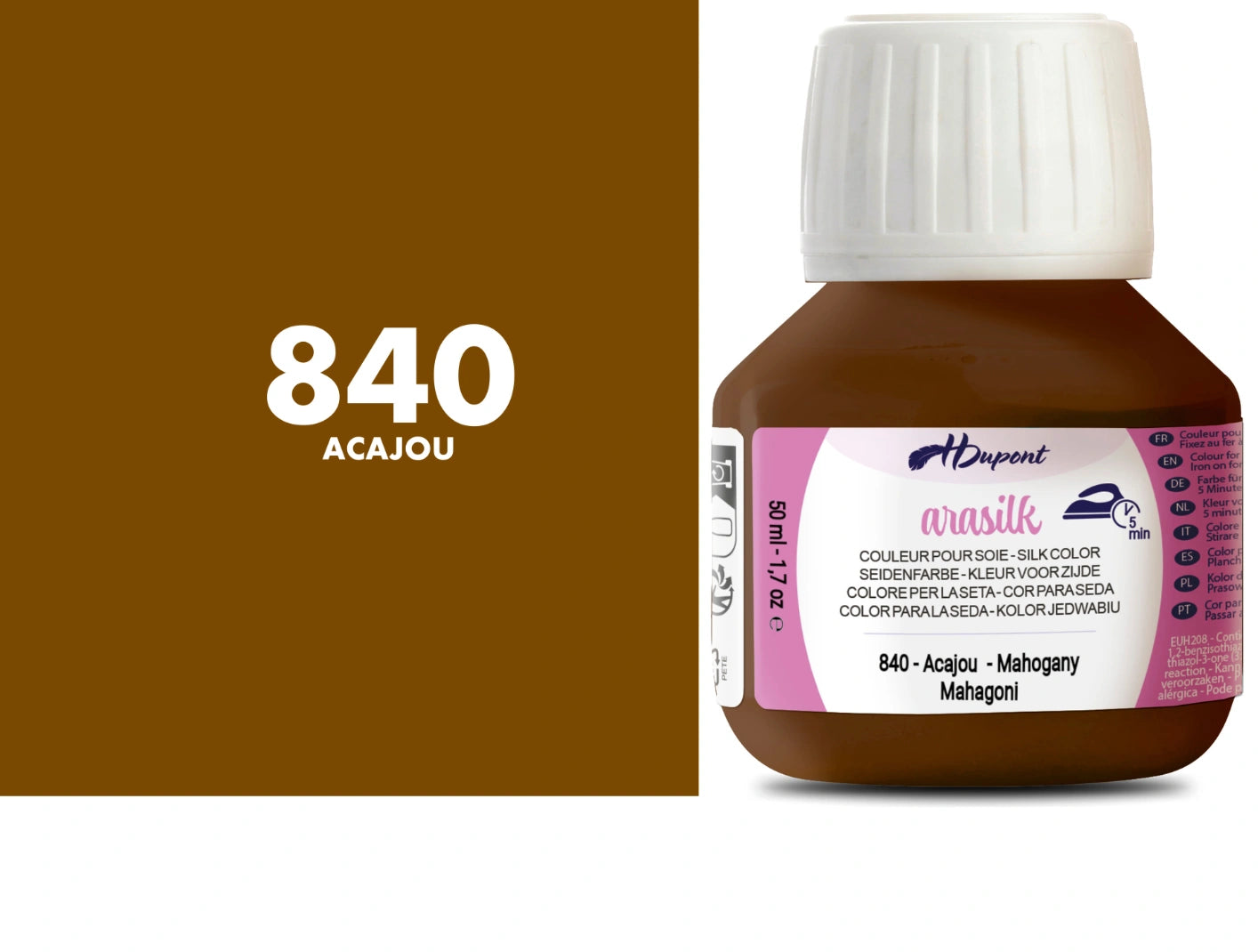 HDupont Arasilk Heat-Fix Silk Paint 50ml | Silk & Fabric Colours