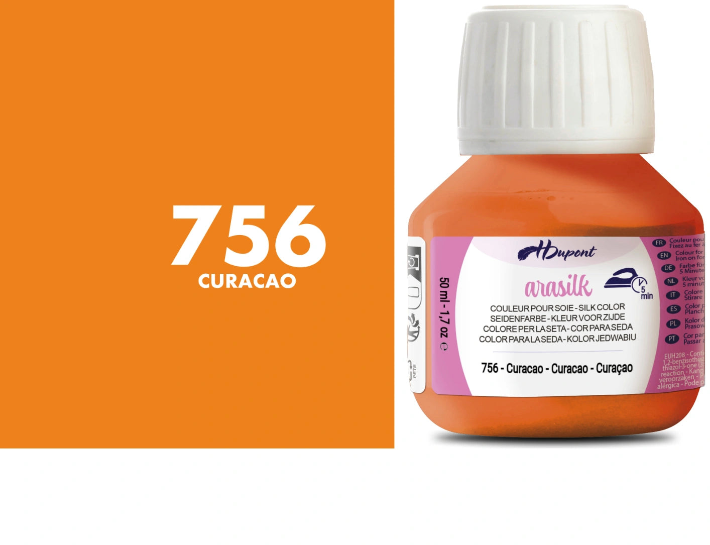 HDupont Arasilk Heat-Fix Silk Paint 50ml | Silk & Fabric Colours
