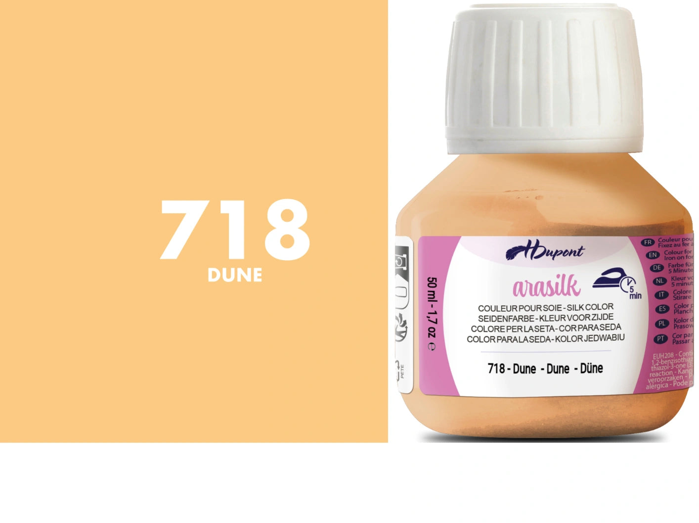 HDupont Arasilk Heat-Fix Silk Paint 50ml | Silk & Fabric Colours