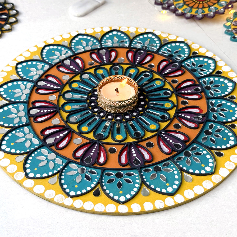 iCraft Traditional Mandala Art Kit - Diwali Painting Set iCraft
