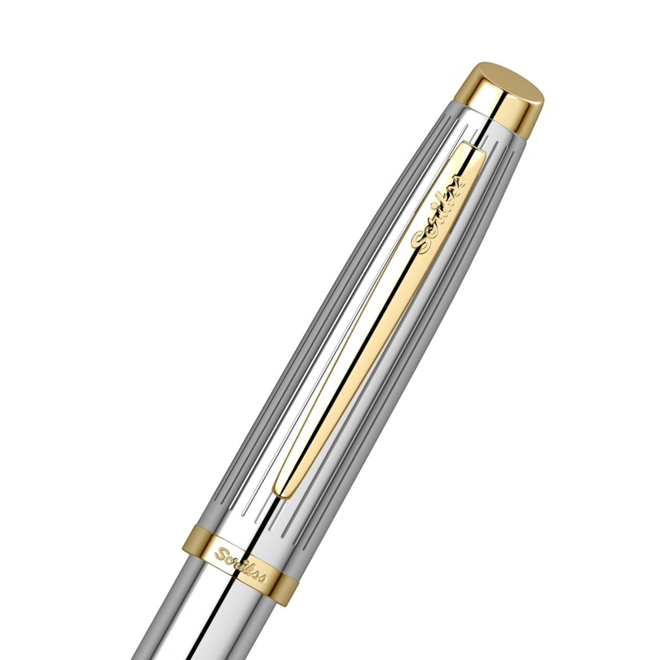 Scrikss | Oscar 39 | Fountain Pen | Chrome-GT- Medium Scrikss