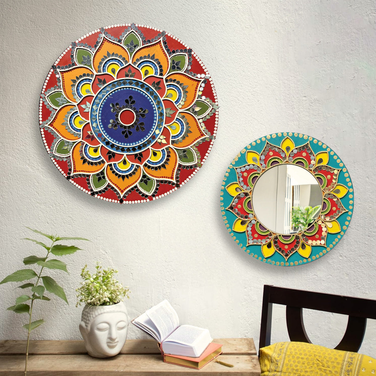 iCraft DIY Mandala Art Kit - Festive Creative Home Décor iCraft