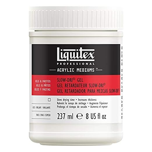 Liquitex Professional Acrylic Medium - Slow-Dri Gel - 237ml Liquitex