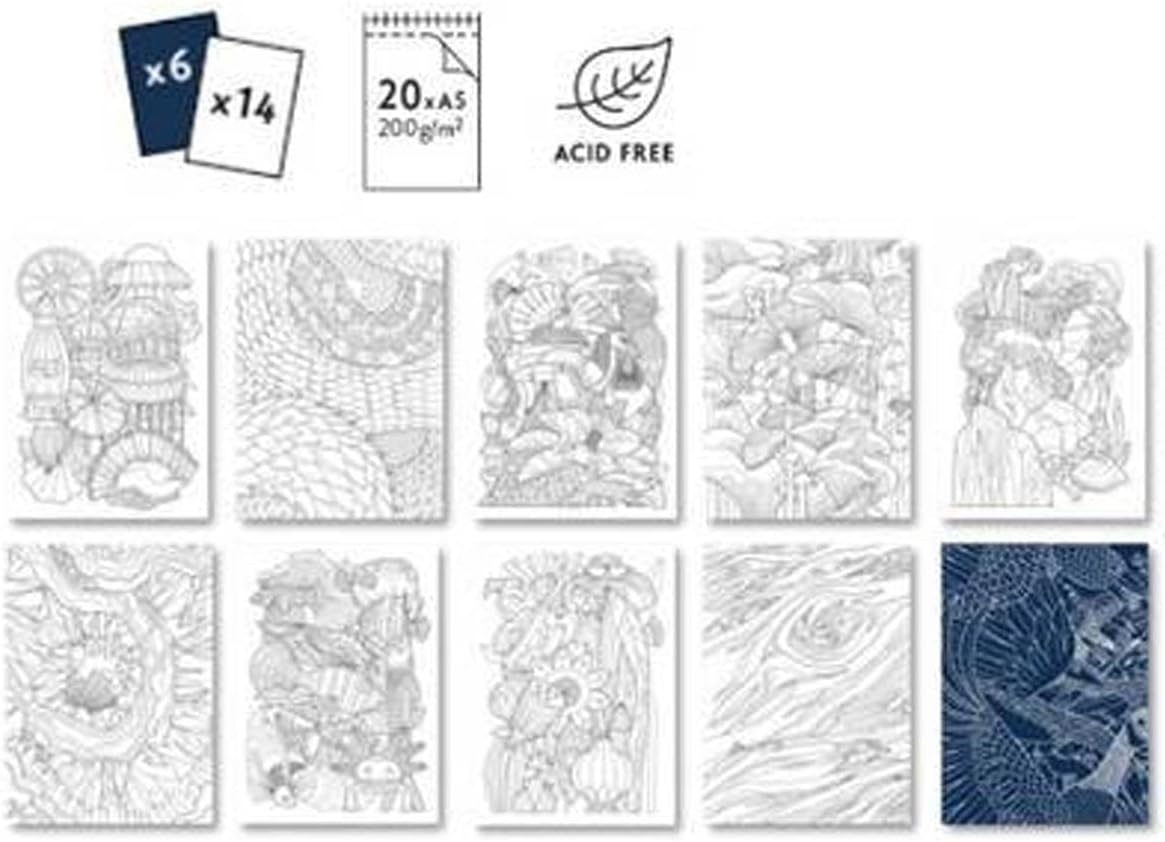 Caran D'Ache Claim Your Style Colouring Pad A5 Special Edition