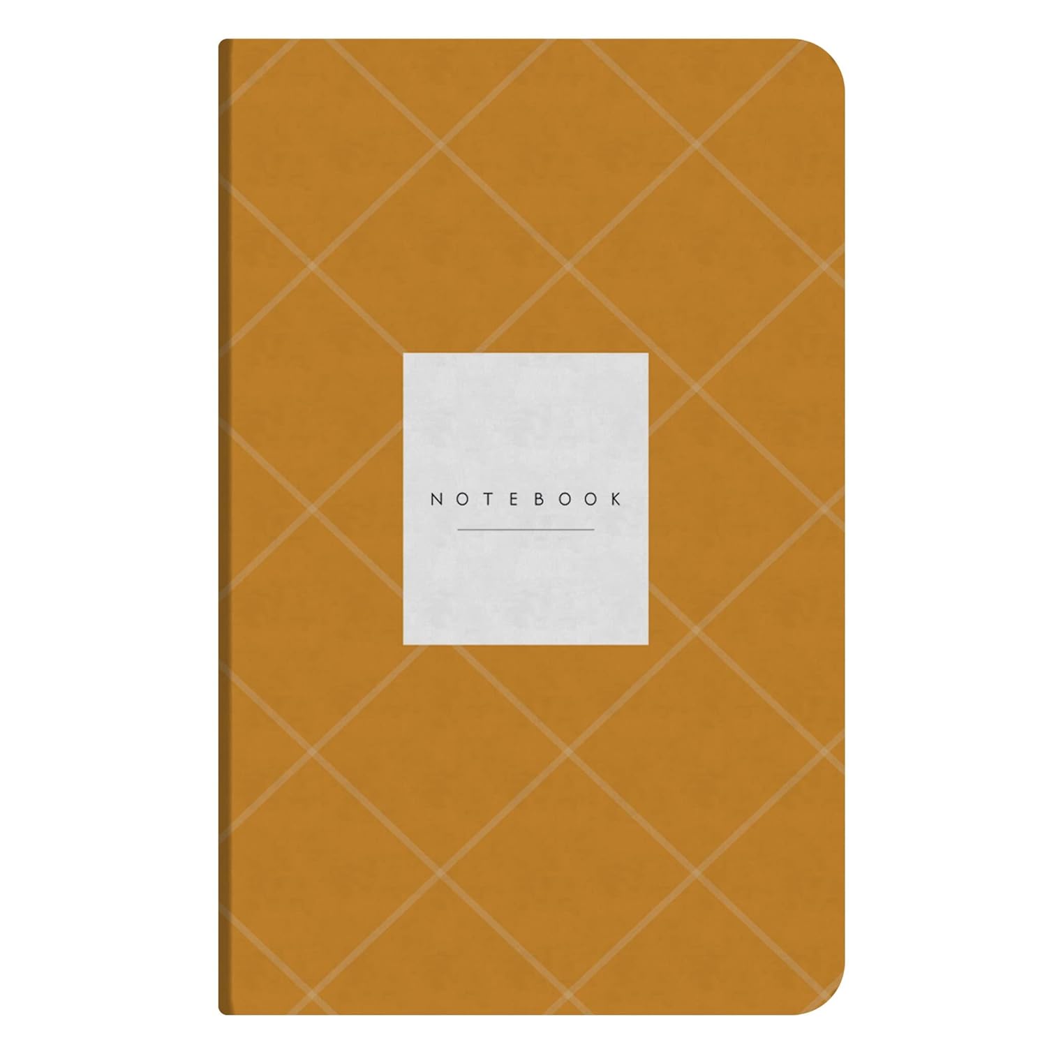Factor Notes A5 Notebook - 100 GSM Plain 144 Pages (Yellow Grid) Factor Notes
