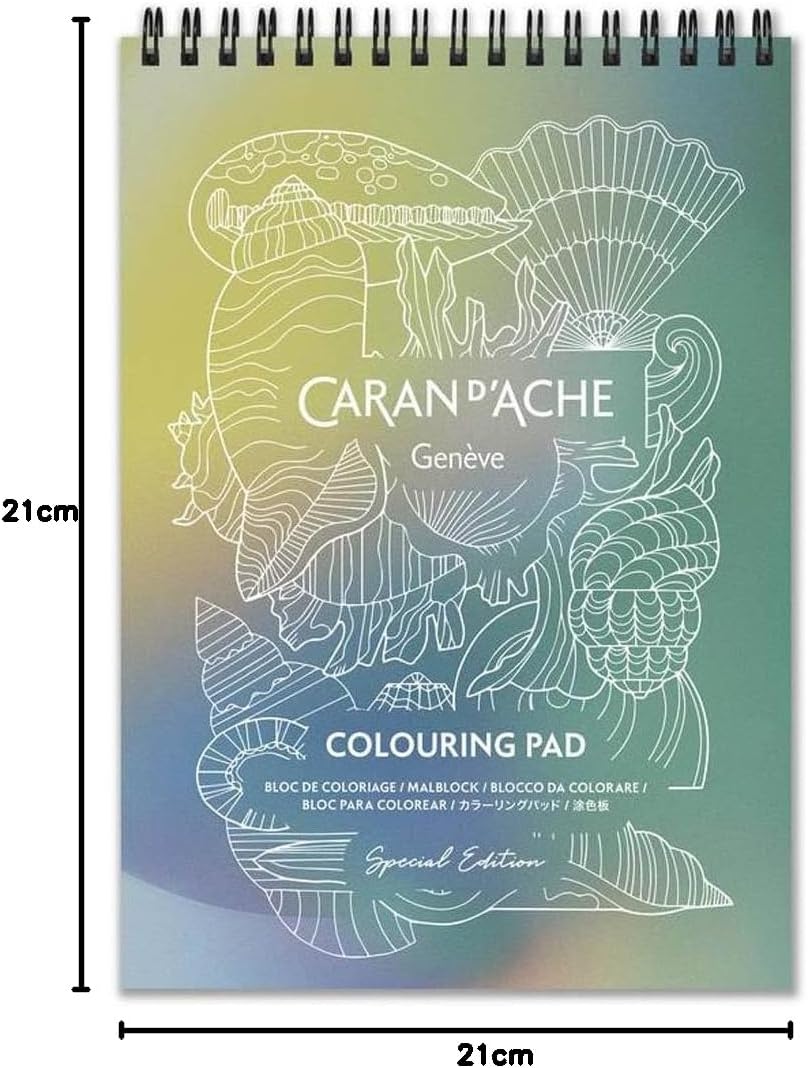 Caran D'Ache Claim Your Style Colouring Pad A5 Special Edition