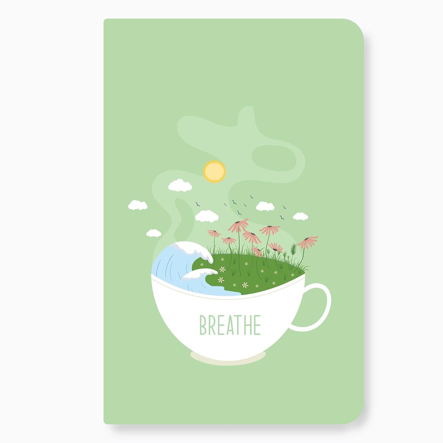 Factor Notes A5 Notebook - Ruled 90 GSM 160 Pages (Breathe) Factor Notes