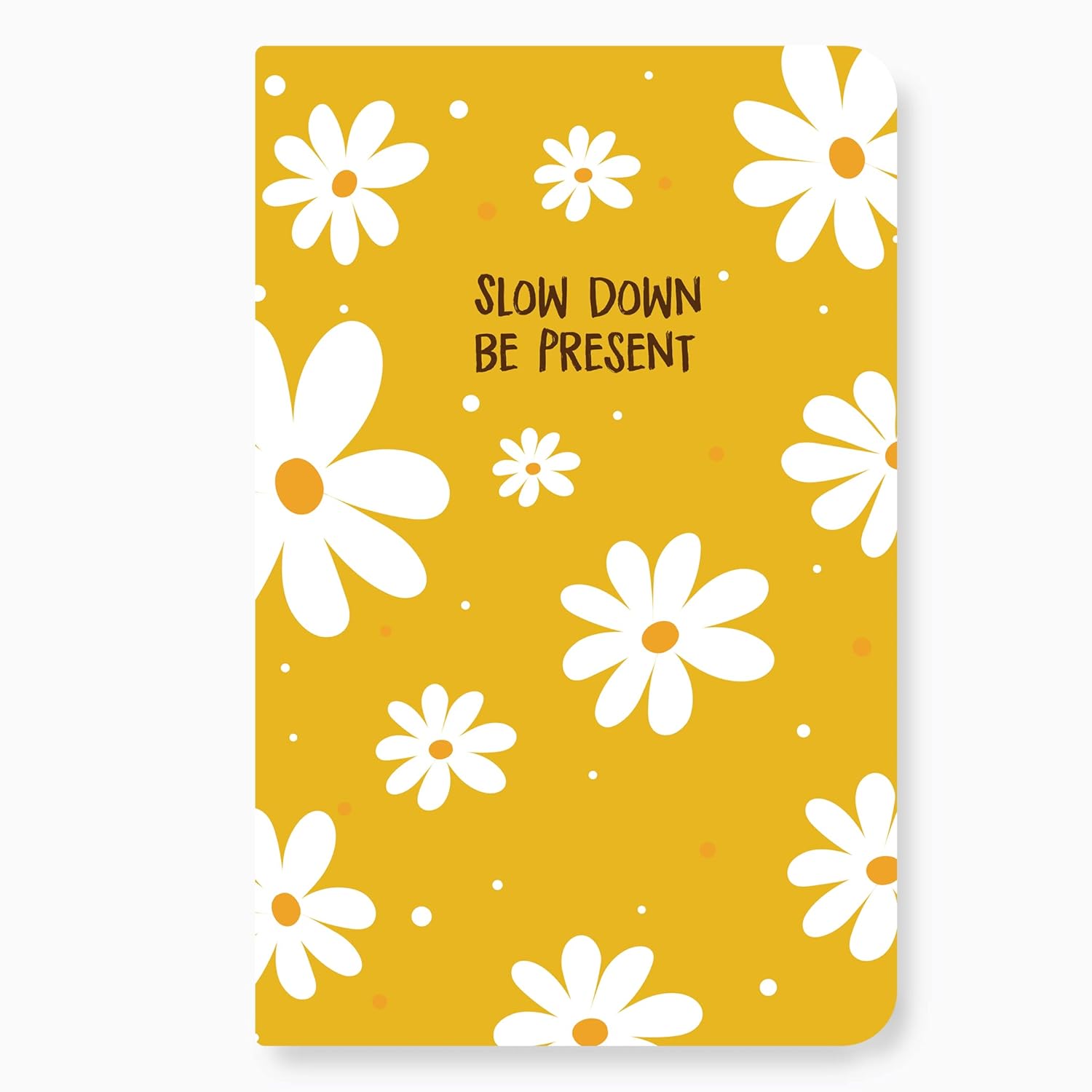 Factor Notes A5 Notebook Slow Down Be Present - Ruled, 90 GSM, 160 Pages Factor Notes