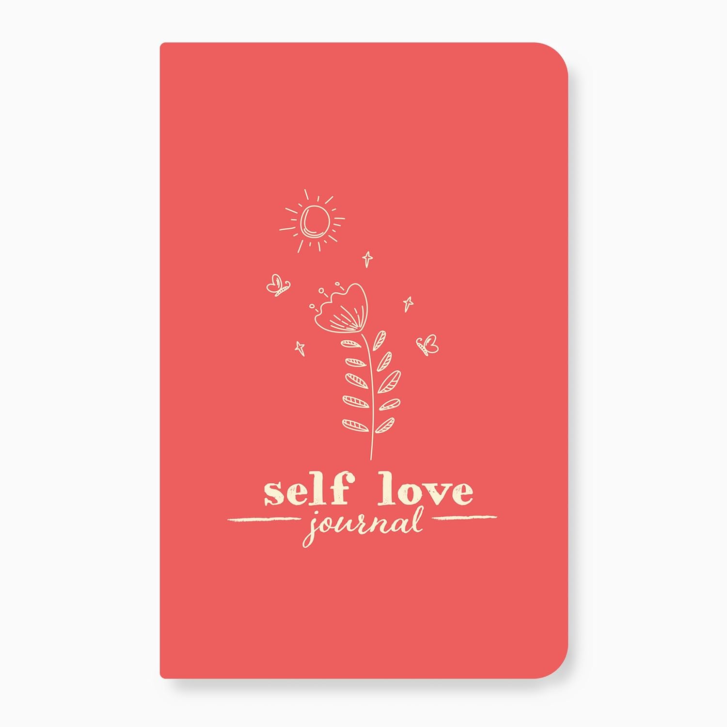 Factor Notes 90 GSM A5 Notebook Plain - 160 Pages (Self Love) Factor Notes