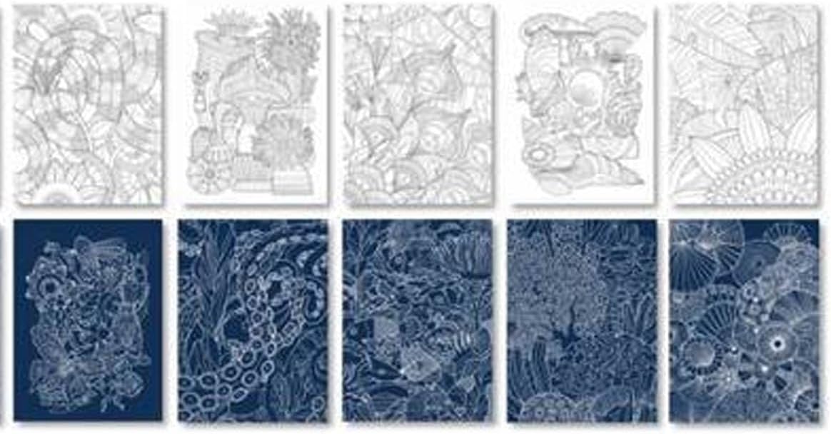 Caran D'Ache Claim Your Style Colouring Pad A5 Special Edition
