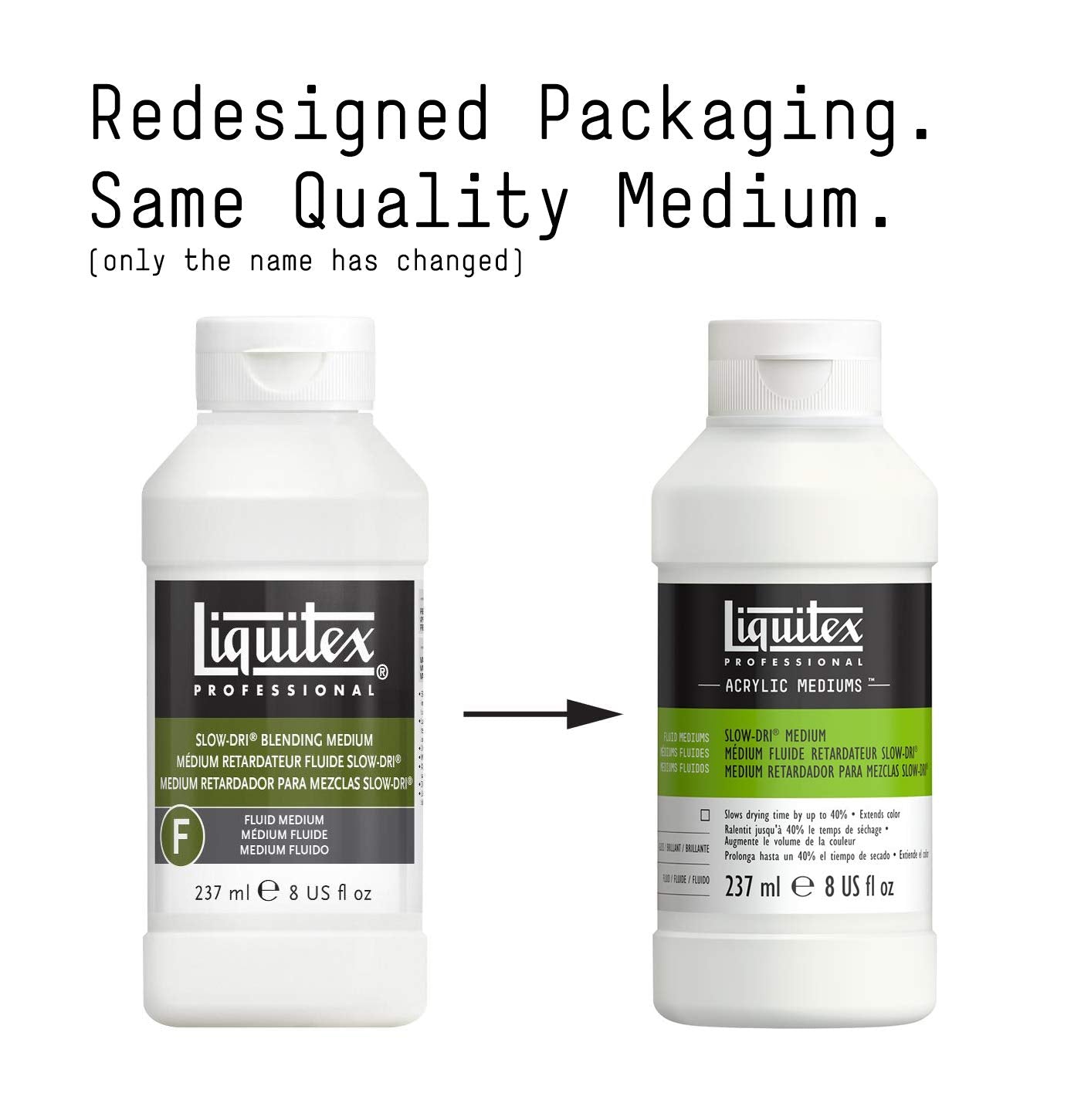 Liquitex Professional Acrylic Medium - Slow-Dri Medium - 237ml