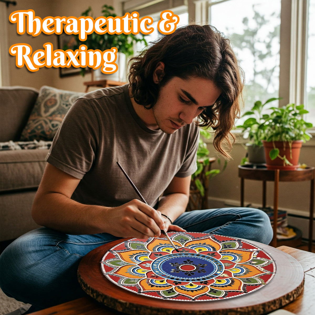 iCraft DIY Mandala Art Kit - Festive Creative Home Décor iCraft