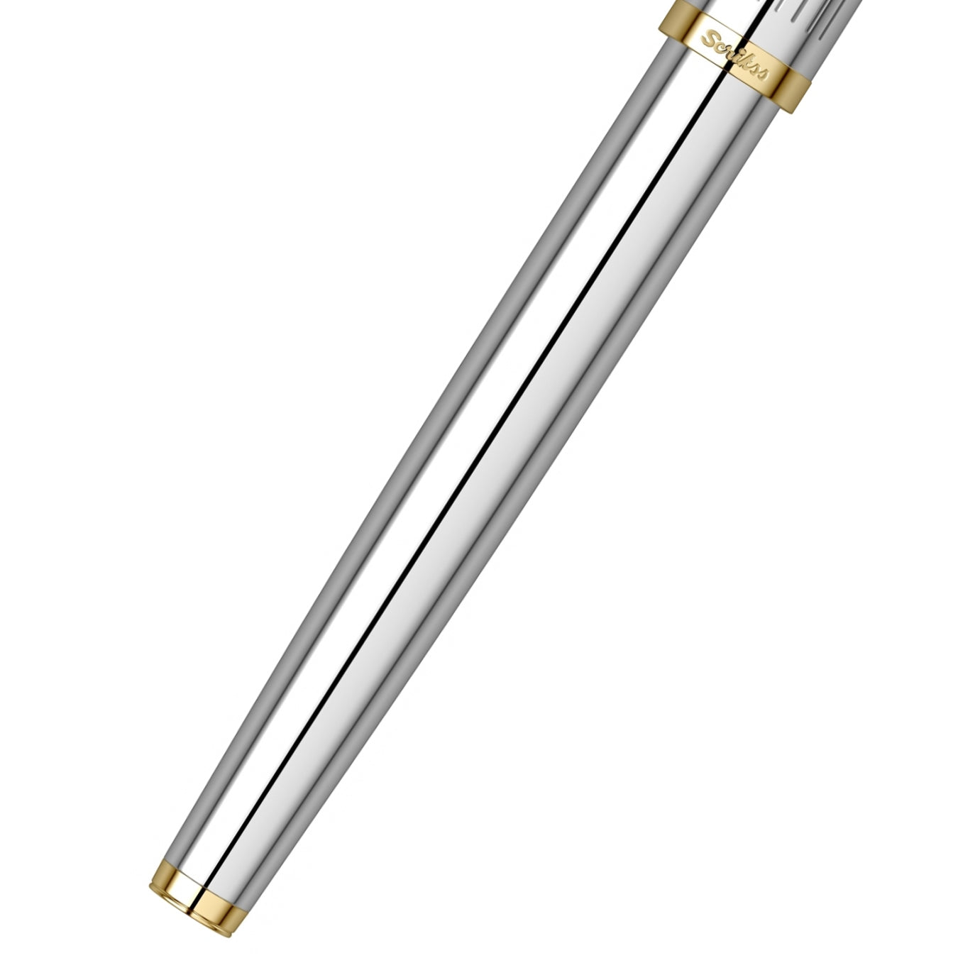 Scrikss | Oscar 39 | Fountain Pen | Chrome-GT- Medium Scrikss