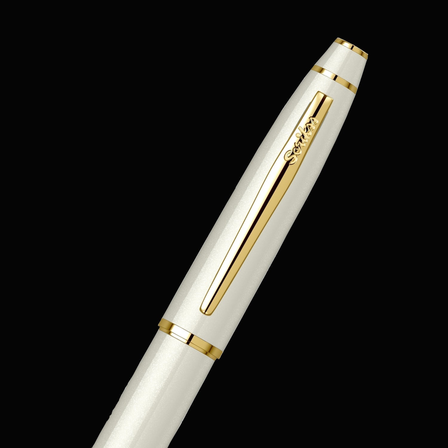 Scrikss | Noble 35 | Fountain Pen | Ivory-GT  Medium Scrikss