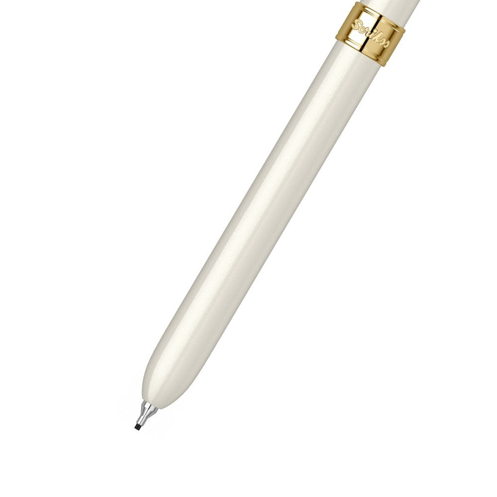 Scrikss | Trio 93 | Multi Function Pen | Ivory Gold-GT Scrikss