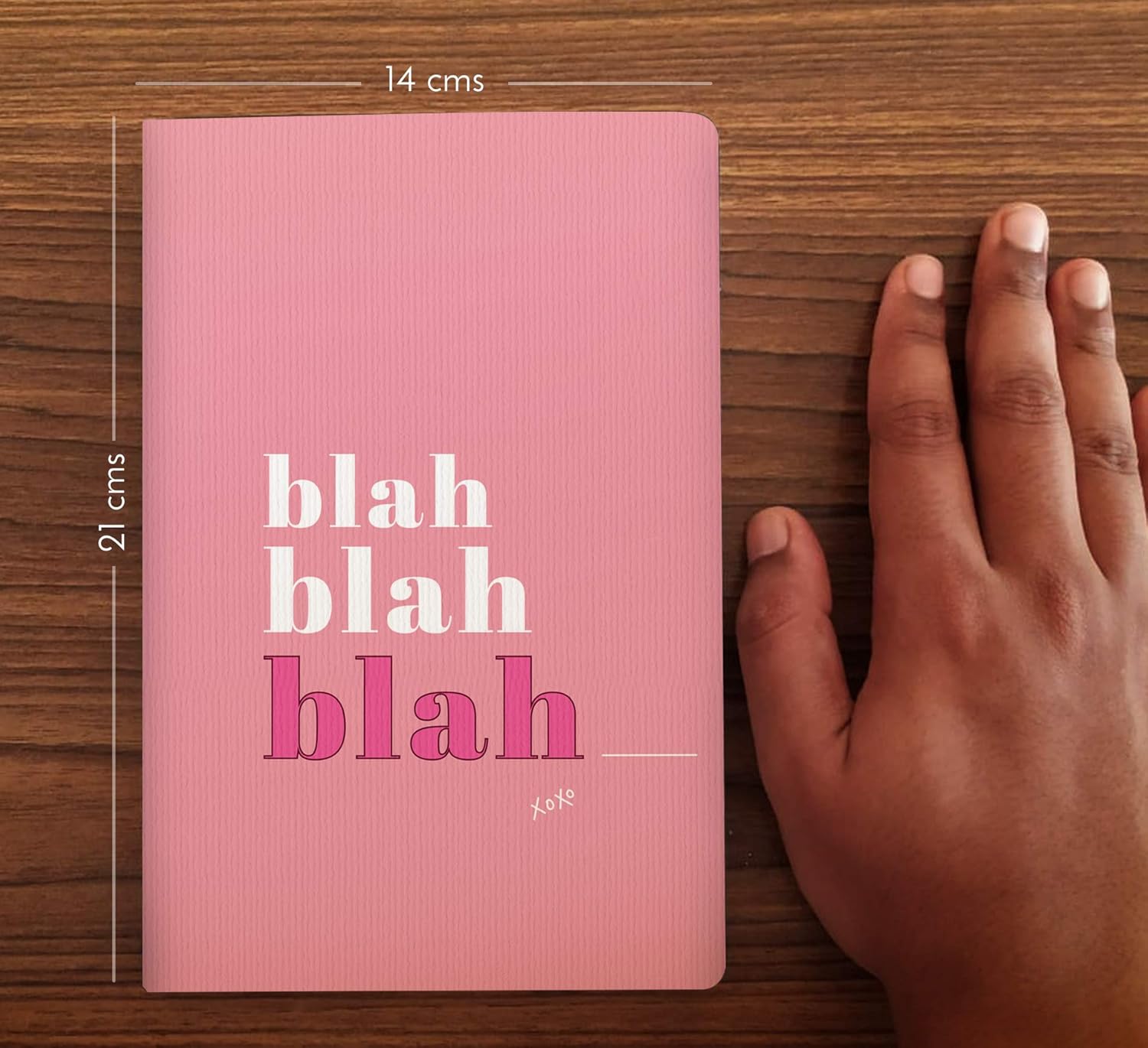 Factor Notes A5 Notebook The Blah Blah - Plain, 90 GSM, 160 Pages Factor Notes