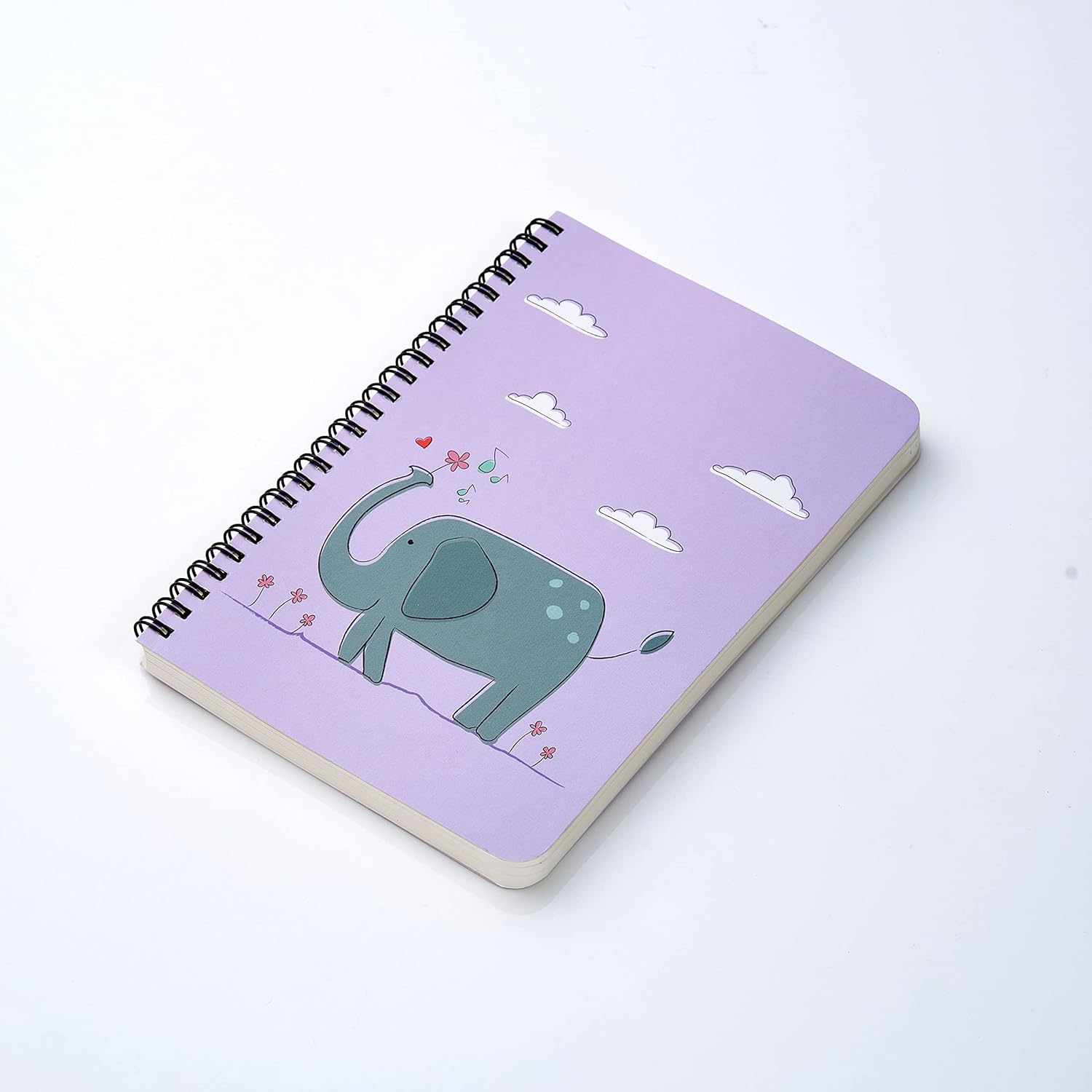 Factor Notes A5 Spiral-Bound Notebook 120 GSM - Plain (Elephant) Factor Notes