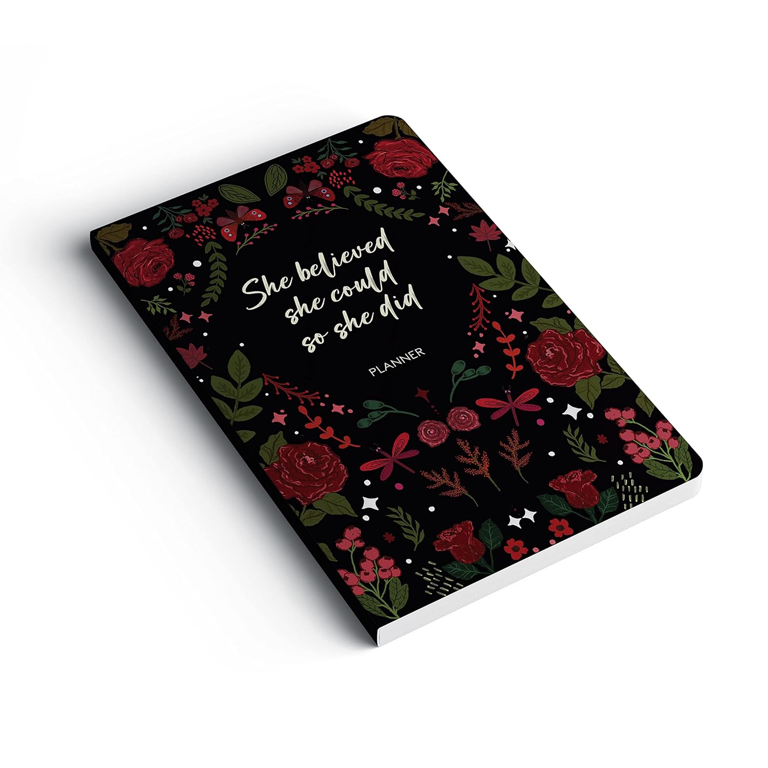 Factor Notes Undated Planner She Believed She Could - 12 Month Organizer Factor Notes