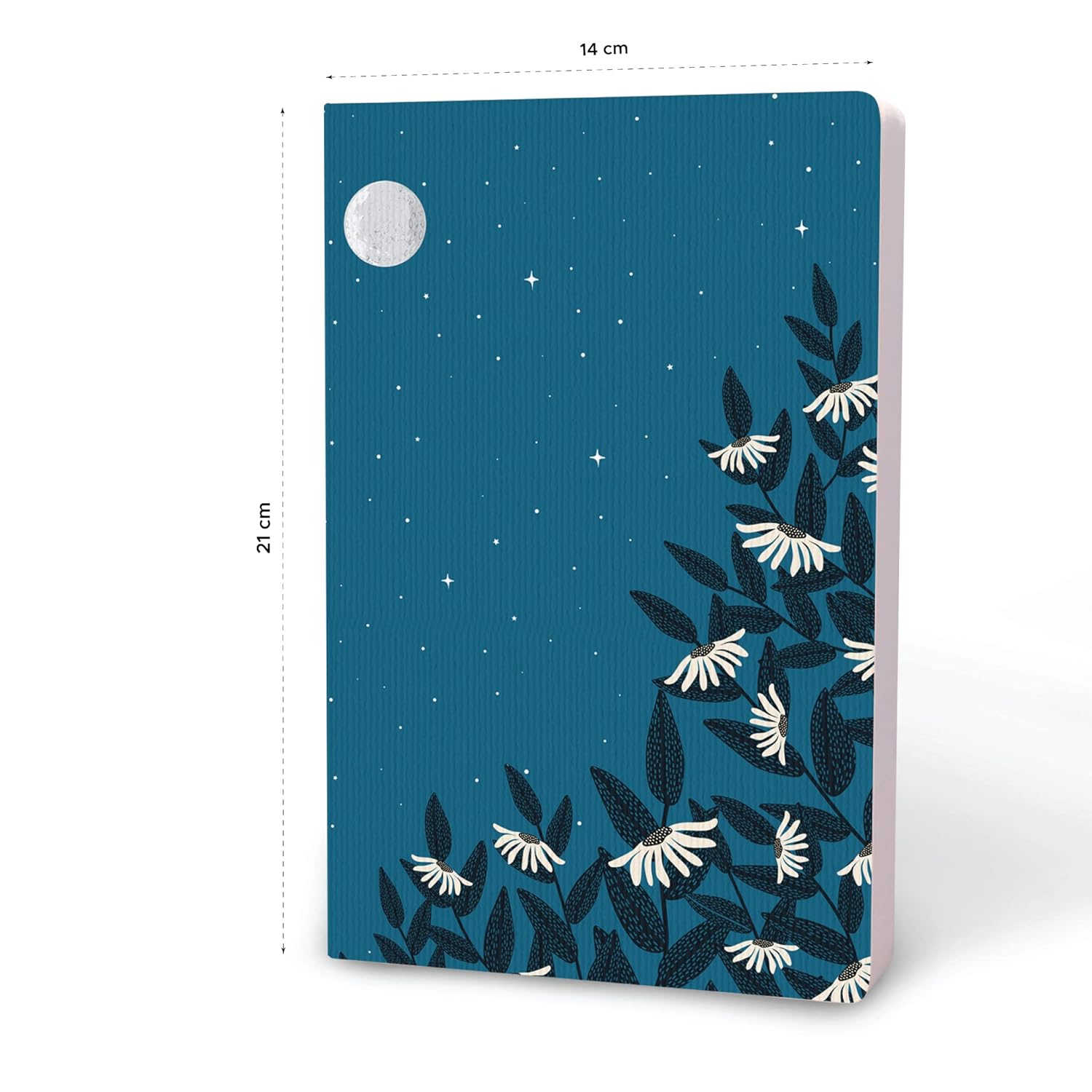 Factor Notes A5 Notebook - Full Moon 90 GSM Ruled 160 Pages Factor Notes