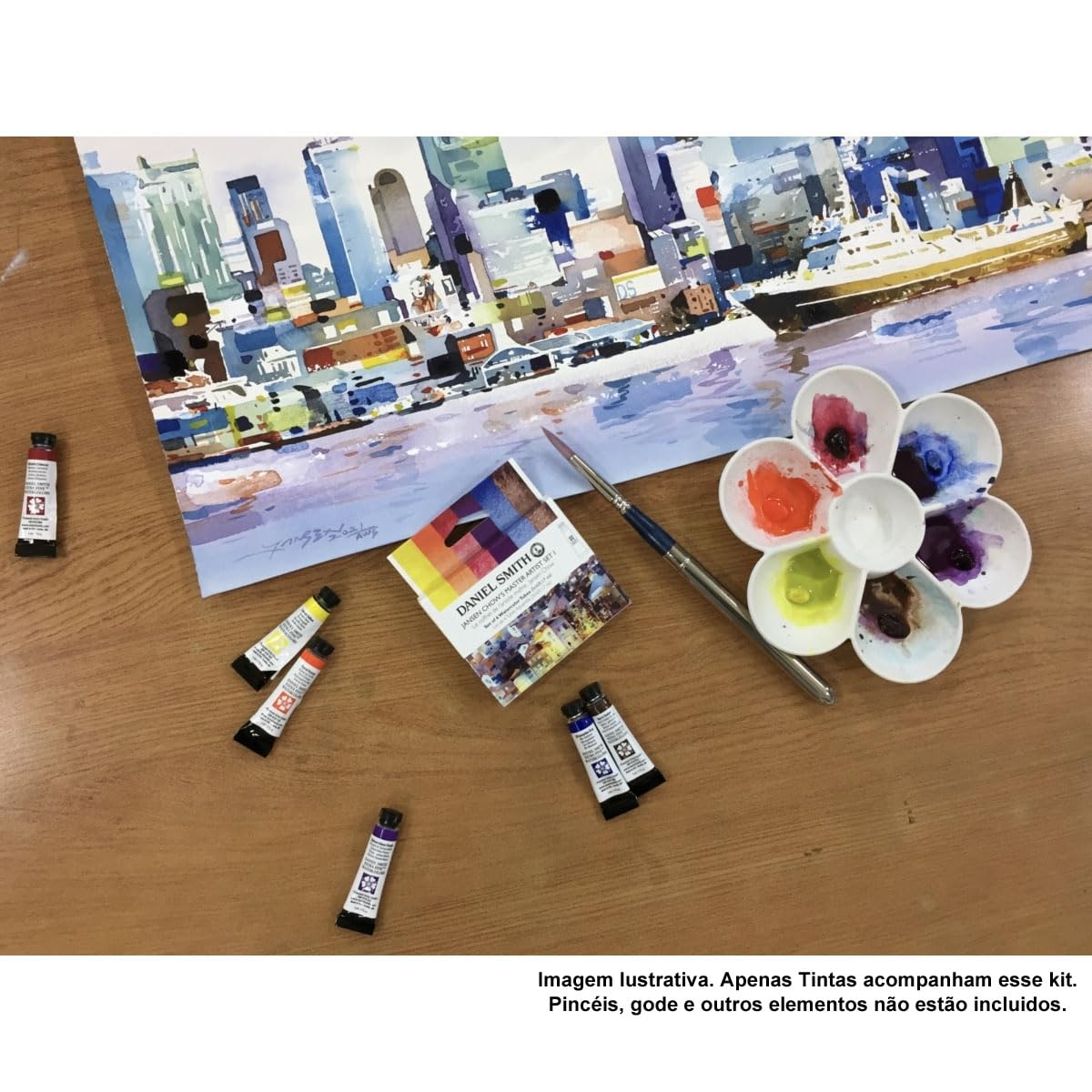 Daniel Smith Jansen Chow Master Artist Watercolor Set I - 6 x 5ml Tubes Daniel Smith