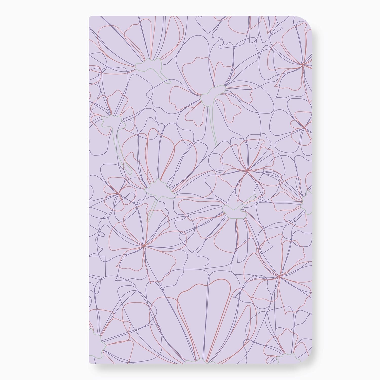 Factor Notes A5 Notebook Nurture Lilac - Ruled, 90 GSM, 160 Pages Factor Notes