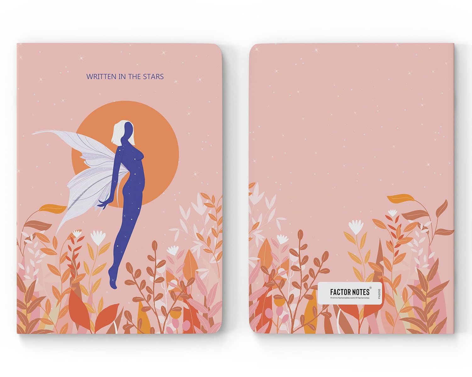 Factor Notes A5 Notebook - Written In Stars 90 GSM Ruled 160 Pages Factor Notes