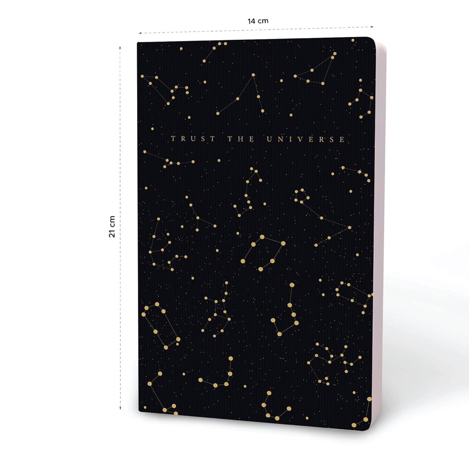 Factor Notes A5 Notebook - Trust the Universe 90 GSM Ruled 160 Pages Factor Notes