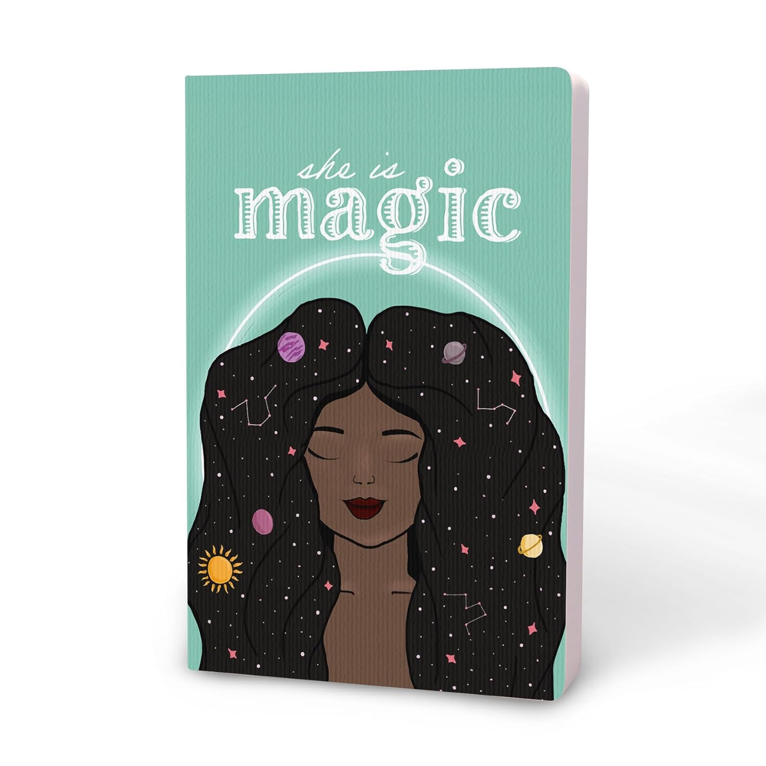 Factor Notes A5 Notebook She Is Magic - Plain, 90 GSM, 160 Pages Factor Notes
