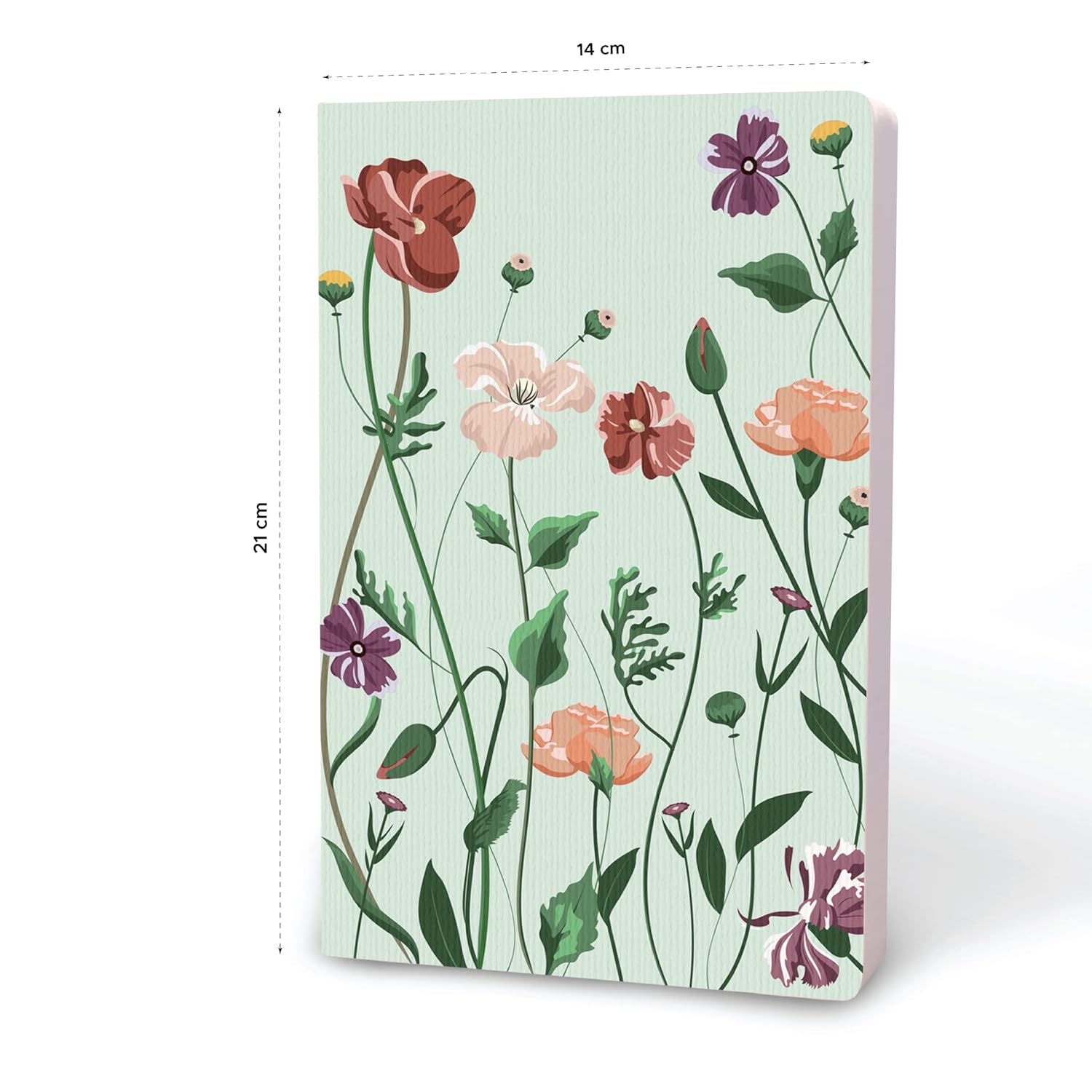 Factor Notes A5 Notebook Botanical - 90 GSM Ruled, 160 Pages Factor Notes