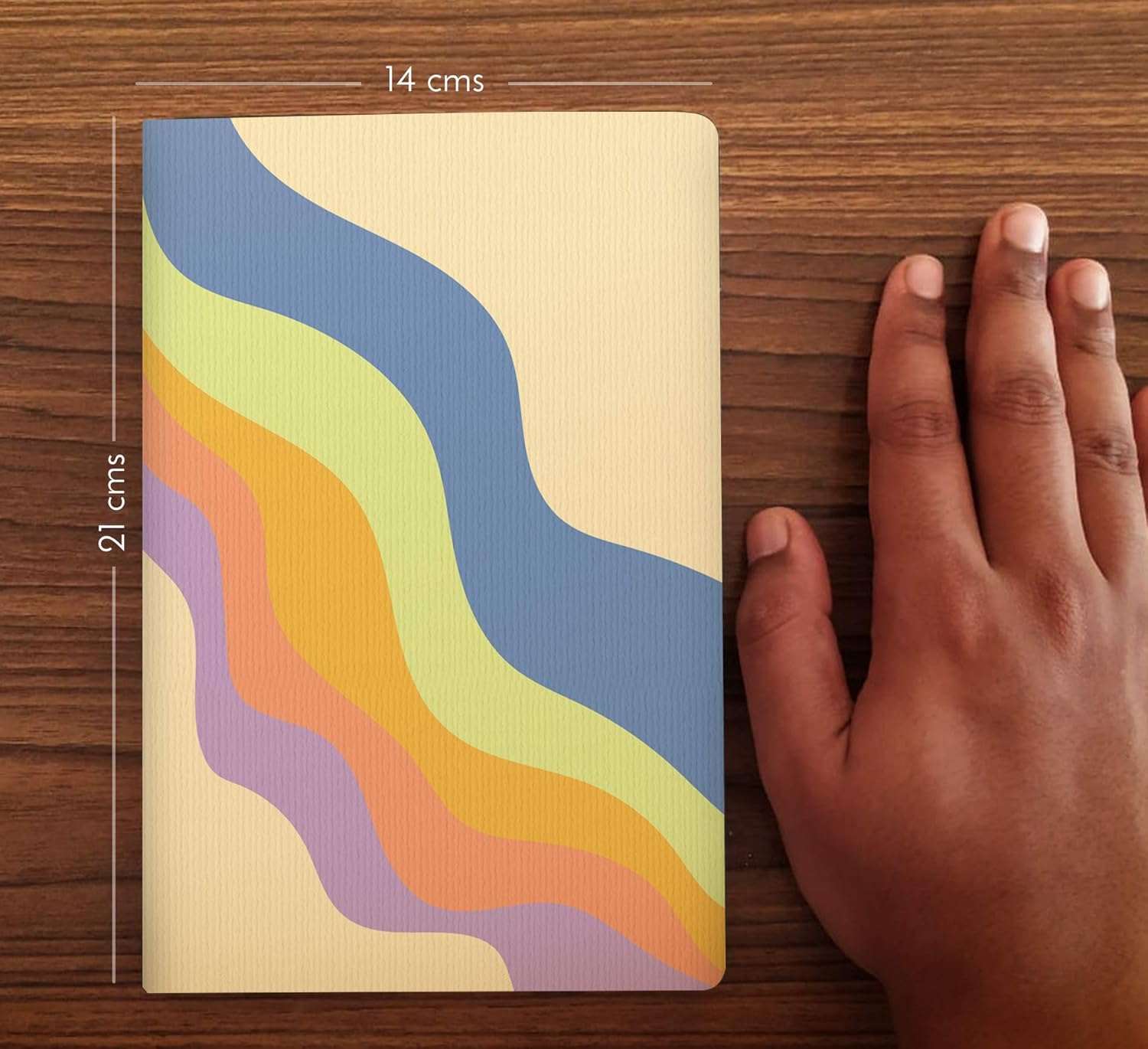 Factor Notes A5 Notebook - The Retro in Pastel (Plain, 160 Pages, 90 GSM) Factor Notes