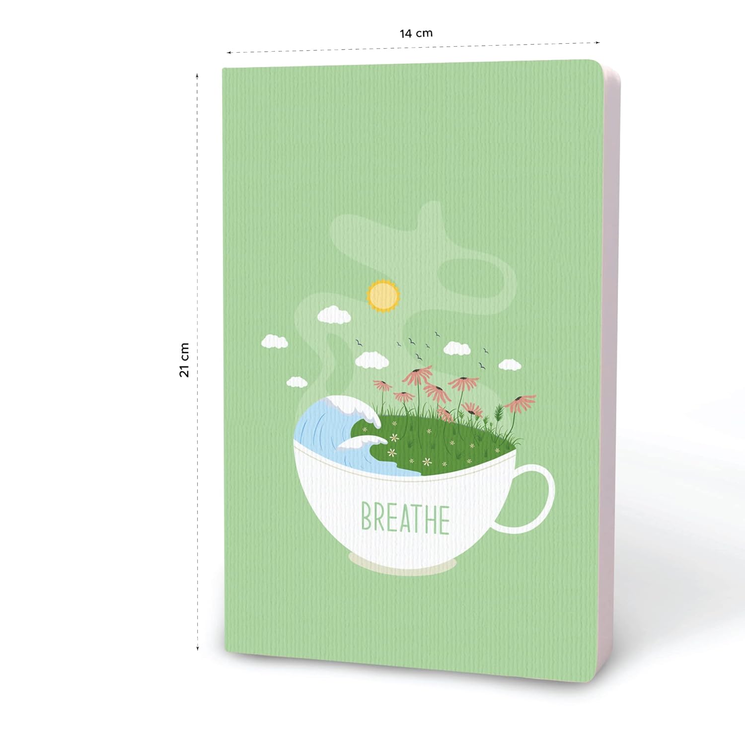 Factor Notes A5 Notebook - Ruled 90 GSM 160 Pages (Breathe) Factor Notes