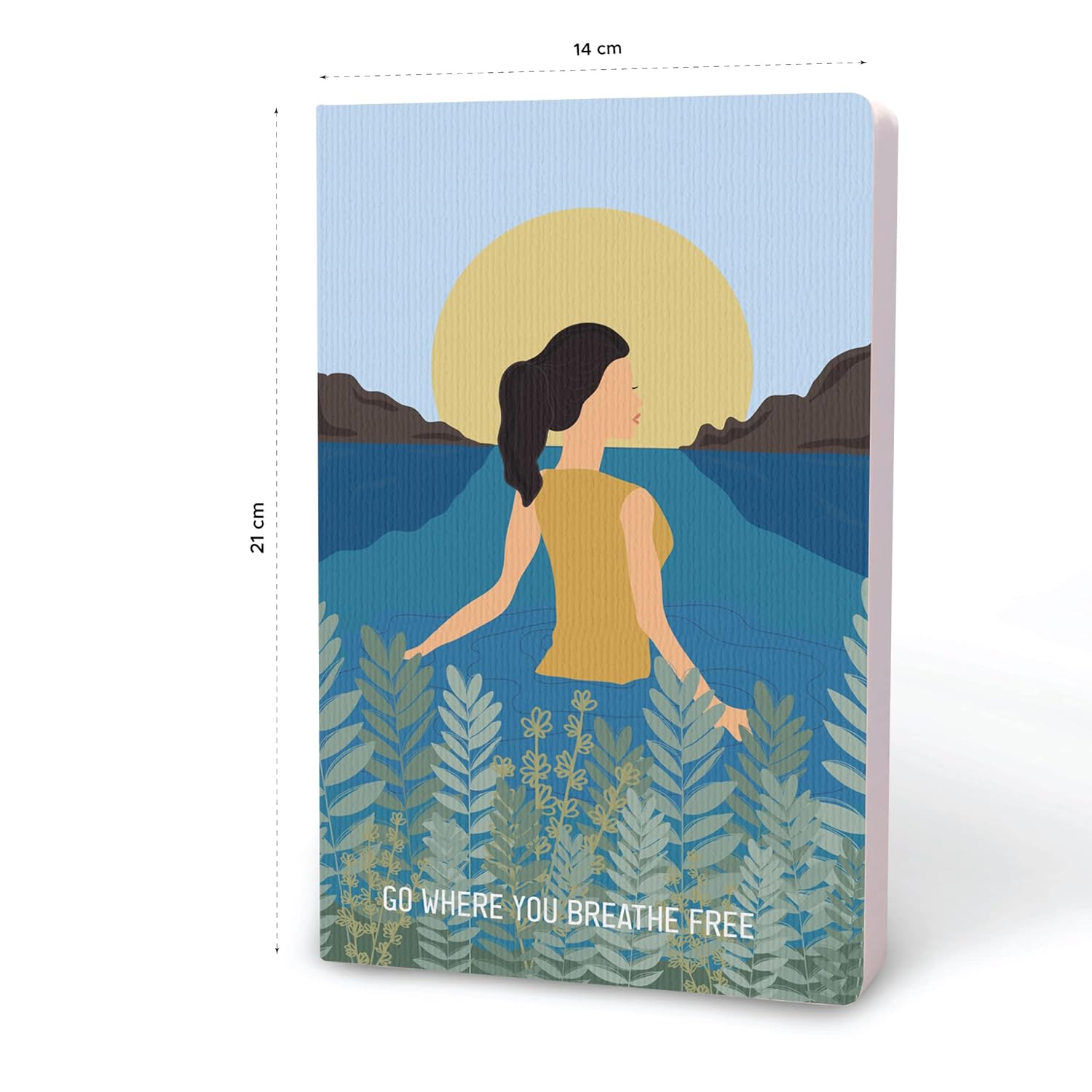Factor Notes A5 Notebook - Breathe Free 90 GSM Ruled 160 Pages Factor Notes