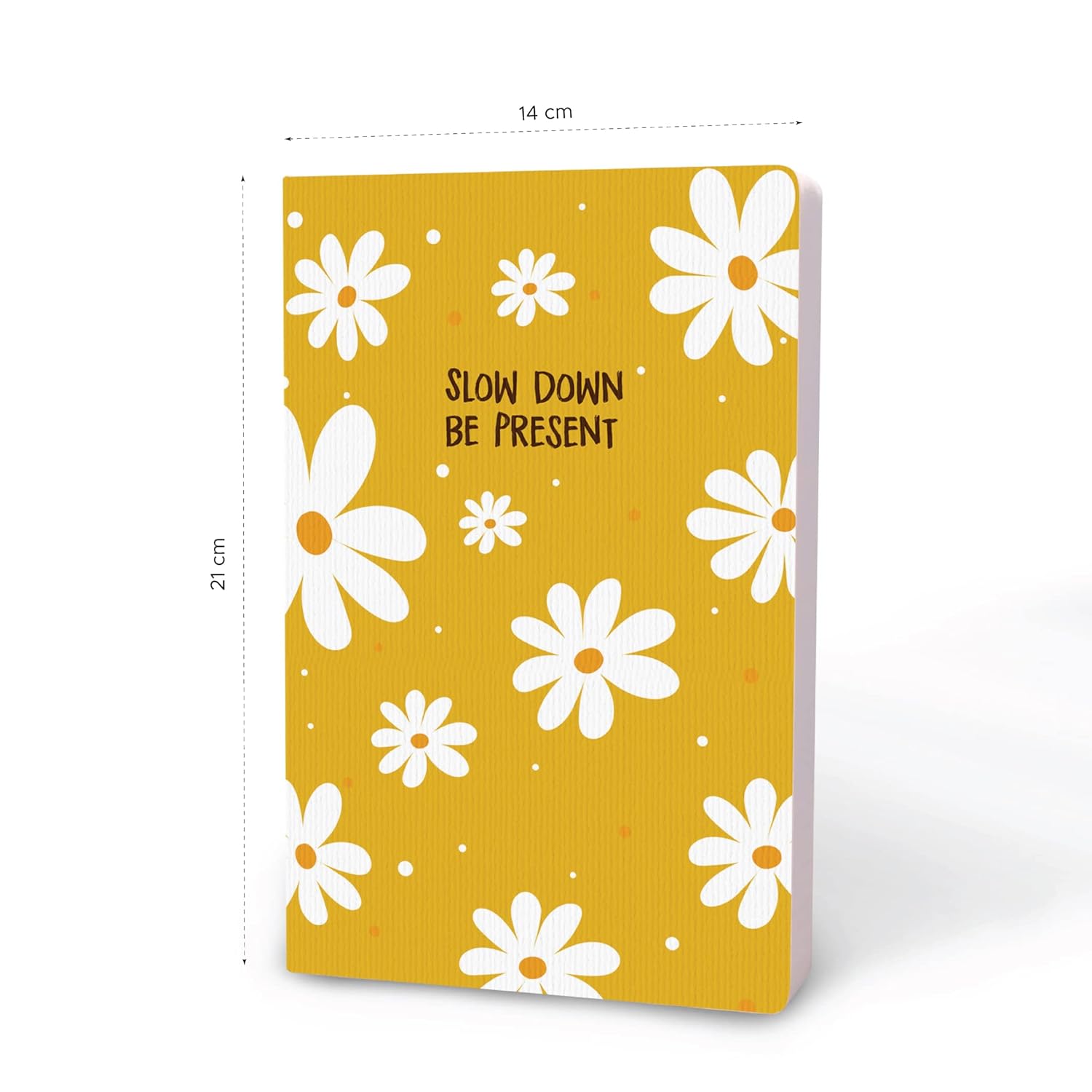 Factor Notes A5 Notebook Slow Down Be Present - Ruled, 90 GSM, 160 Pages Factor Notes