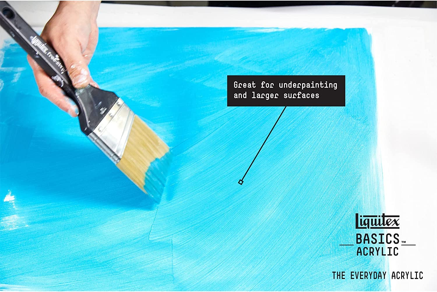 Liquitex Basics Fluorescent Acrylic Paint Set - 6 x 22ml Tubes