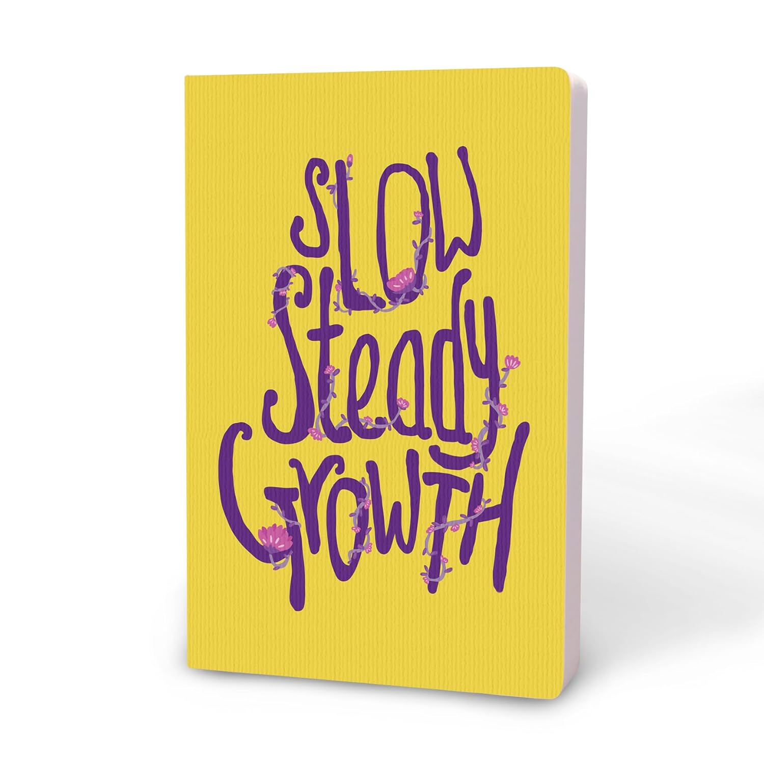 Factor Notes A5 Plain Notebook - Slow Steady Growth 90 GSM, 160 Pages Factor Notes