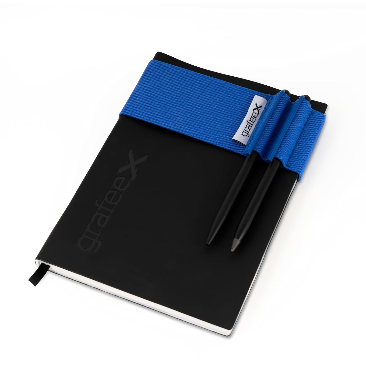 Pininfarina Grafeex Writing Pencil & Ballpoint Set with Stone Paper Notebook – Blue Pininfarina