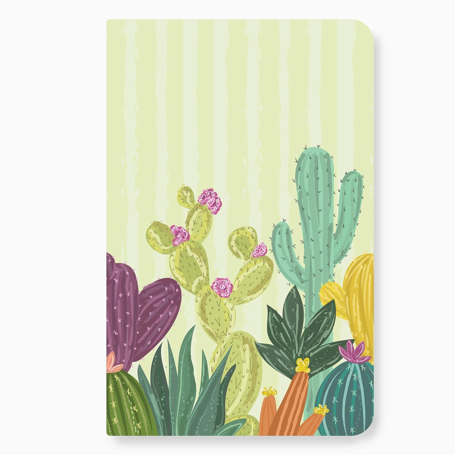 Factor Notes A5 Notebook Prickly Pair - Ruled, 90 GSM, 160 Pages Factor Notes